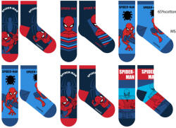 Global Licence Srl Pókember gyerek pamut normál zokni - 6 pár/csomag - 27-30 (evSP-NORSO-0028-B_6p_27-30)