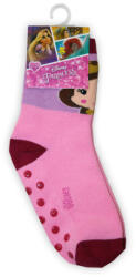 Global Licence Srl Csúszásgátlós gyerek bokazokni - Disney Hercegnők - teliplüss - világosrózsaszín - 31-34 (evPRI5005_vilagosrozsaszin_31-34)