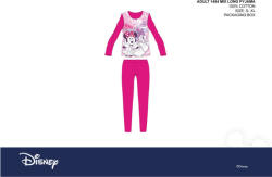 Global Licence Srl Disney Minnie egér női jersey pizsama - pamut pizsama - pink - M (evMIN1454-MIX_pin_M)