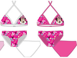 Global Licence Srl Disney Minnie egér kétrészes fürdőruha kislányoknak - virág mintával - rózsaszín - 110 (evMIN-2022-0223_roz_110)