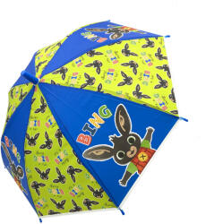 Global Licence Srl Bing gyerek félautomata esernyő - 74cm - Kék és Zöld (evBING-UMB-02)