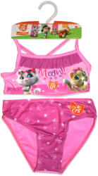 Global Licence Srl 44 Csacska macska kétrészes fürdőruha kislányoknak - rózsaszín - 98 (evCAT-2022-0574_roz_98)