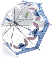 Global Licence Srl Disney Stitch félautomata esernyő - 74cm - Átlátszó (evSTI-UMB-02)
