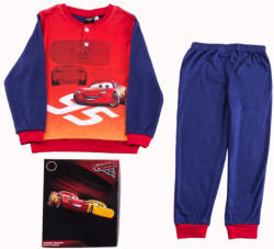 Global Licence Srl Vastag pamut gyerek pizsama - Verdák - sötétkék - 110 (evCARS_146_ske_110)