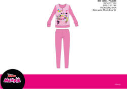 Global Licence Srl Disney Minnie egér vékony pamut gyerek pizsama - jersey pizsama - rózsaszín - 110 (evMIN1389_roz_110)