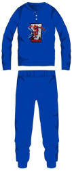 Global Licence Srl Spiderman téli pamut gyerek pizsama - interlock pizsama - középkék - 110 (evSP-INTPYJ-0153_kke_110)