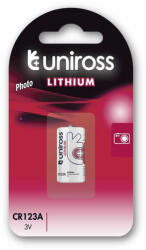 Uniross Lithium Fotóelem CR123 B1 (REX-01055)