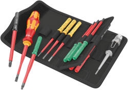 Wera Set de surubelnite Kraftform Kompakt VDE 16 extra slim 1, 16 bucati, Wera 05006608001 HardWork ToolsRange (05006608001) Surubelnita