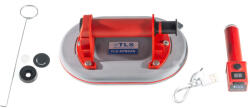  TLS-XPB03G-EA1 Vákuumos emelő automata elektromos + manuális - 247x167 mm elliptikus tapadókorong, műanyag koffer, 1 db automata elektromos légszivattyúval