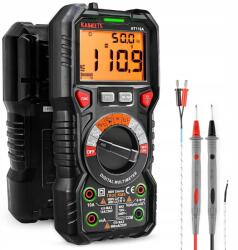  Kaiweets digitális multiméter True Rms 6000 Led Cat III/IV feszültség hőmérséklet ellenállás (17337821)