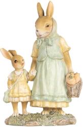 Clayre&eef Húsvéti sétáló nyuszi nagymama unokájával