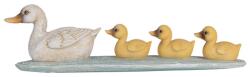 Clayre&eef Húsvéti kacsa mama kiskacsákkal