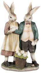 Clayre&eef Húsvéti nyuszimama és nyuszipapa kosárral