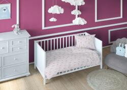 Karo Ágyneműhuzat 160x200 nyuszi balett rózsaszín gyerek cipzáras Karo (2359094)