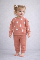 SuperBaby Set Memoza cu model ratuste - ținută confortabilă din bumbac