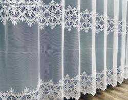 fuggonyoutlet Csillagsor, fehér, 150x220 cm