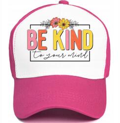  Baseball Sapka Junior Be Kind to your mind Rózsaszín-fehér Nyár Tavasz (BE KIND to your mind)