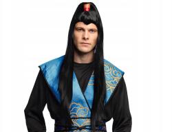 Boland Fekete nindzsa paróka hosszú hajjal (85063)