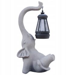  Elefánt figura lámpás kerti ház dekoráció ajándék szerencse (b0dfw2fpbk)