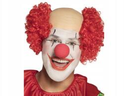 Boland Bohóc paróka kopasz Jelmez Bohóc haj Piros (8712026859860)