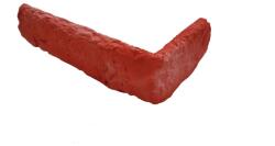 ELK Coltar caramida aparenta Pastel Corner, Red, 265x65x15 mm (ELK-PASTELC-RED)