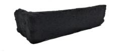 ELK Coltar caramida aparenta Old Brick Slim Corner Tile, Black Impregnated, 210x60x9 mm (ELK-OLDBRICKS-S-BI)