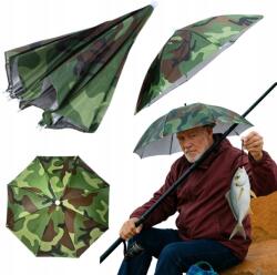  Esernyő Horgász Kalap Kétrétegű Összecsukható Fej Esernyő 60cm (PARASOL KAPELUSZ NA WĘDKARSKI)