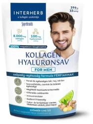 INTERHERB Kollagén&Hyaluronsav FOR MEN Gyömbér-Lime ízű italpor 396g/33 adag