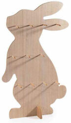 Decorer Figurina, expozor Iepuras Paste lemn maro cm 43, 5 x 15 x 74 H (A51.59.28)