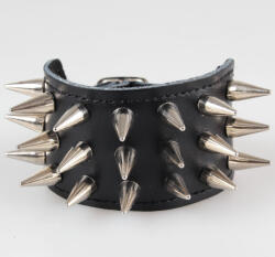 Black & Metal brățară Spikes 3 - BWZ-478