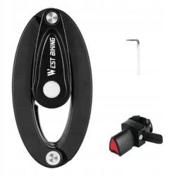  Kerékpár zár West Biking 4 számjegyű összecsukható lopásgátló strapabíró (8977776634)