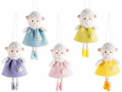 Decorer Set 5 figurine Oite Paste textil multicolor cm 7 x 13 H (A16.19.45)