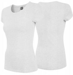 4F Női Sport Póló Sima Alkalmi Szürke méret S (NOSD4-TSD300-S-27M)