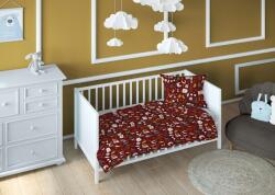 Karo Ágyneműhuzat 140x200 fekete mary bordó gyerek cipzáras Karo (2359112)