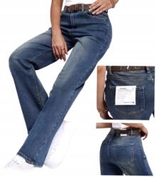 M. Sara női prémium harang farmer nadrág kék széles szárú