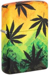 Zippo Brichetă Zippo Cannabis Floating Leaves 49806 49806 Bricheta