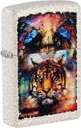 Zippo Brichetă Zippo Psychedelic Tiger Design Mercury Glass 49579 49579 Bricheta