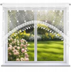 Xzhome Hímzett Fehér Napellenző Gipszkartonra, Nappaliba 150x90cm (LG-329WB)