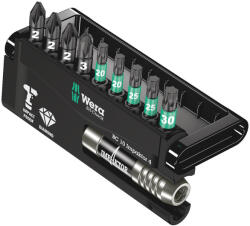 Wera Set de biti Bit-Check 10 Impaktor 4, 10 de piese, Wera 05057417001 HardWork ToolsRange (05057417001) Surubelnita