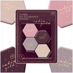 Interdruk Iskolai Koptató Radír Interdruk Satin Gold 4 db (5902277318886)