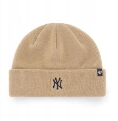 47 Brand Téli sapka 47 Brand Beanie Fisherman New York Yankees bézs méret uniwers (B-RNDLE17ACE-KHA)