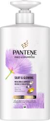 Pantene Sampon pentru par uscat tratat sau decolorat Silky & Glowing, 500ml, Pantene
