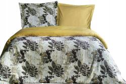 Darymex Szatén ágyneműhuzat 160x200 Olivia dobozban levelek s (POSATBAW/160X200/OLIVIA)