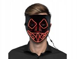 Boland Led Mosoly maszk Halloweenre piros 1 db
