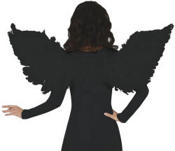 Fiestas Guirca Angyalszárnyak fekete tollakkal 106 cm