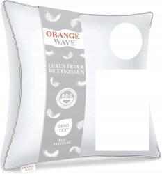  Pihe-puha alvópárna természetes tollból 60x60 cm 800 g Szín Fehér (X0027DRLCV)