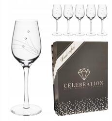  Poháre for likér, destiláty Uni 75ml dekor 30538 Crystals (6 db) (5644)