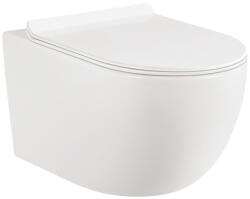 Anahita Construction Vas WC suspendat rimless cu capac soft close, Prestige, Anahita (WC706)