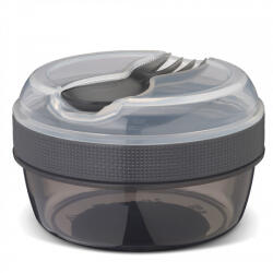 Carl Oscar Caserola compartimentata N'Ice Box cu disc racire, Carl Oscar, 0.3l, gri (104400)