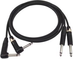 KLOTZ Cablu Stereo Nebalansat pentru Orga Klotz IY205 - Neutrik Jack 6, 3mm - Jack 6, 3mm 90° (iy205-np2x-bag-np2rxbag-2x-bpx-9)